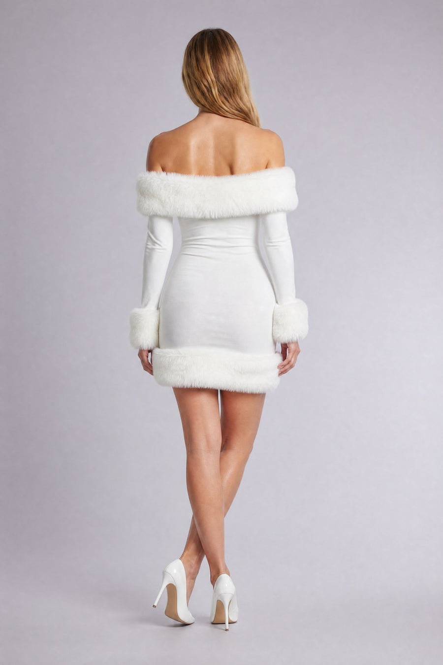 NEVE · mini · biel — tył