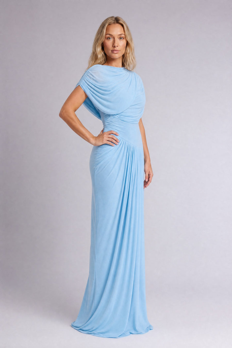 COLONNA · maxi · błękit — trzy czwarte