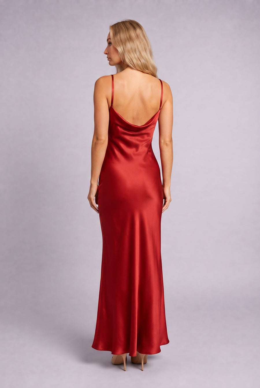 AMBRA · maxi · bordo — tył
