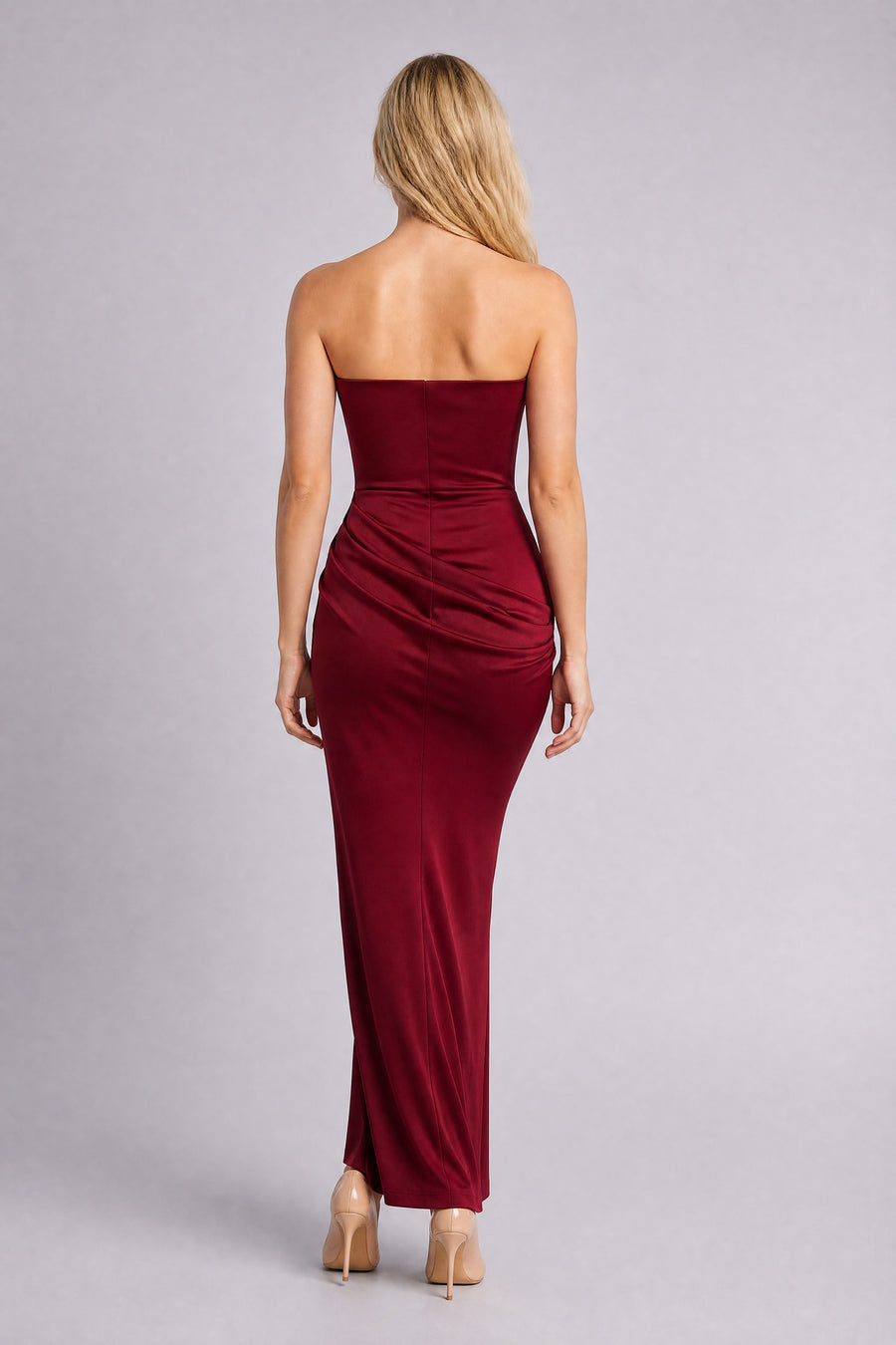 PERLA · maxi · burgund — tył