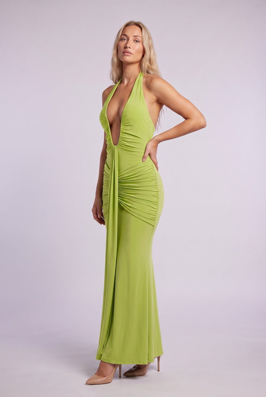 MAREA · maxi · limonka — przód
